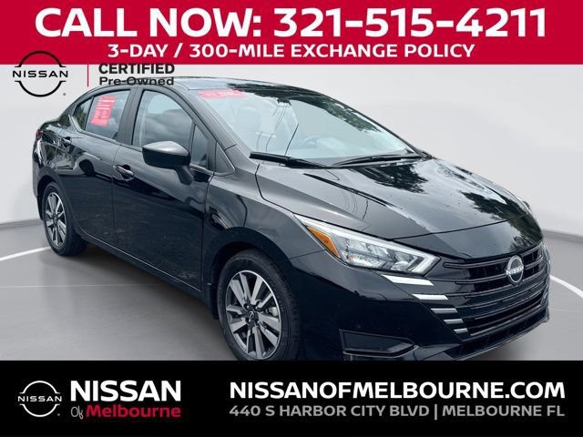 Certified 2025 Nissan Versa SV w/ Trunk Package FWD image 1