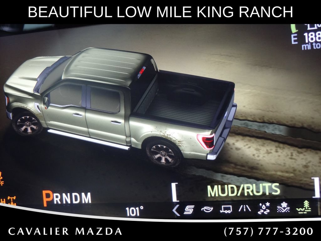 Used 2021 Ford F150 King Ranch w/ Equipment Group 601A High AWD/4WD image 44