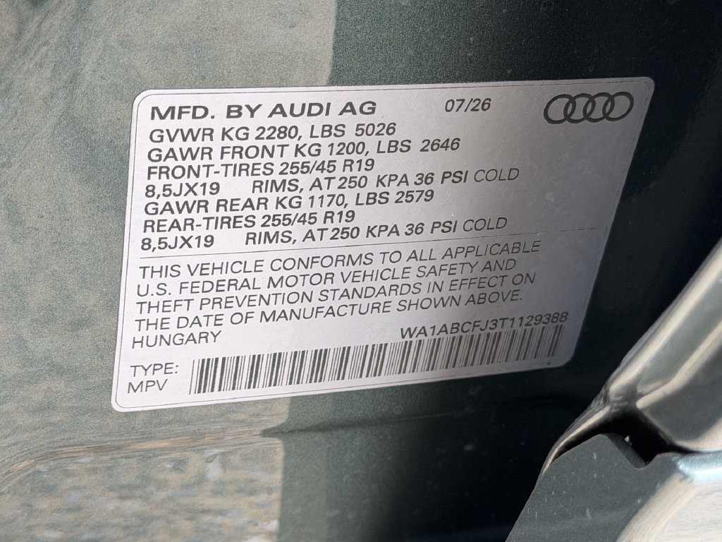 New 2026 Audi Q3 quattro 2.0T AWD/4WD image 31