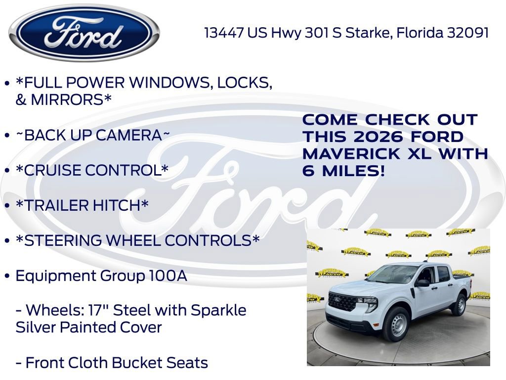 New 2026 Ford Maverick XL FWD image 10