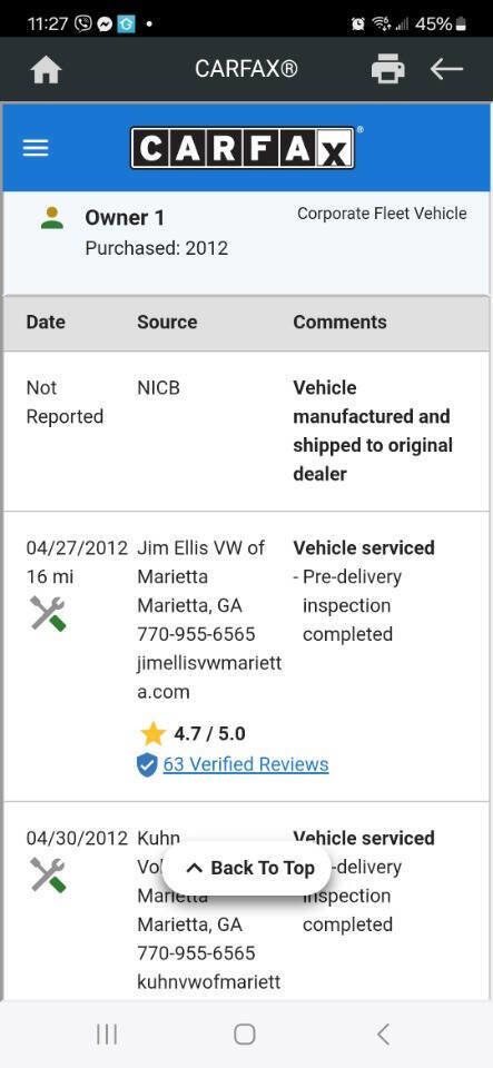 Used 2012 Volkswagen Touareg Executive image 60