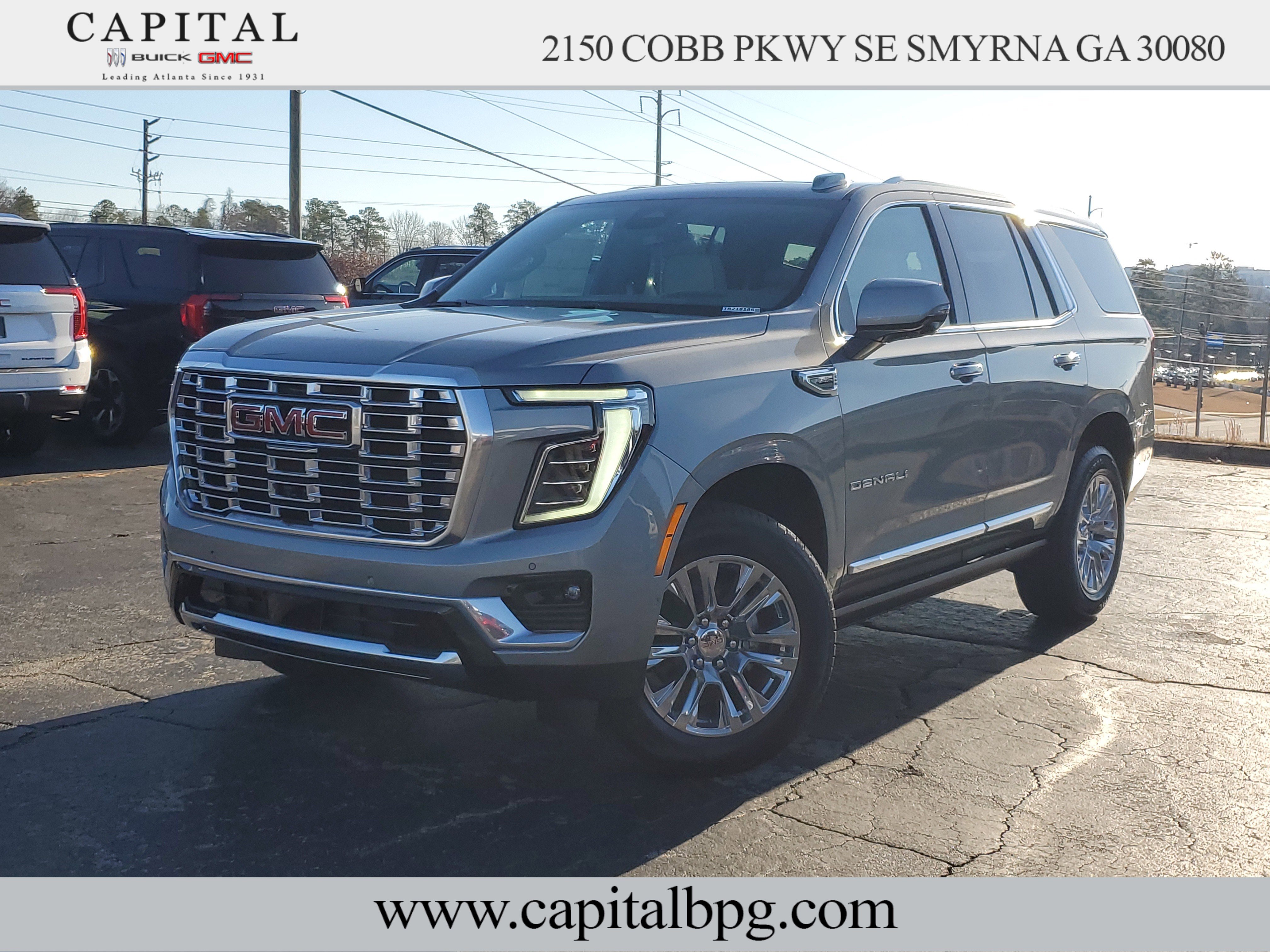 New 2026 GMC Yukon Denali w/ Sun & Power Step Package