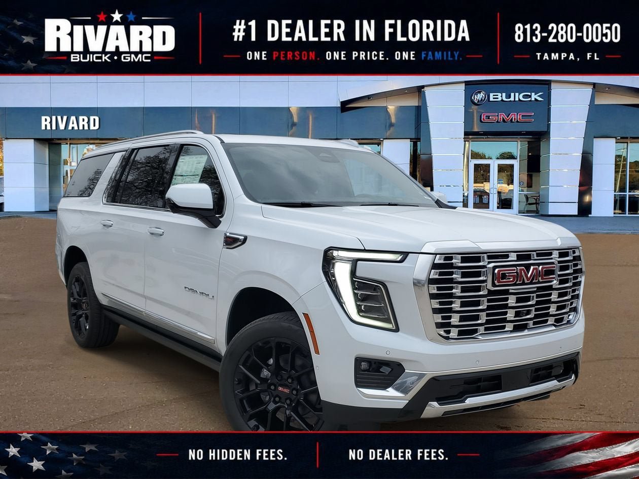New 2026 GMC Yukon XL Denali w/ Sun & Power Step Package