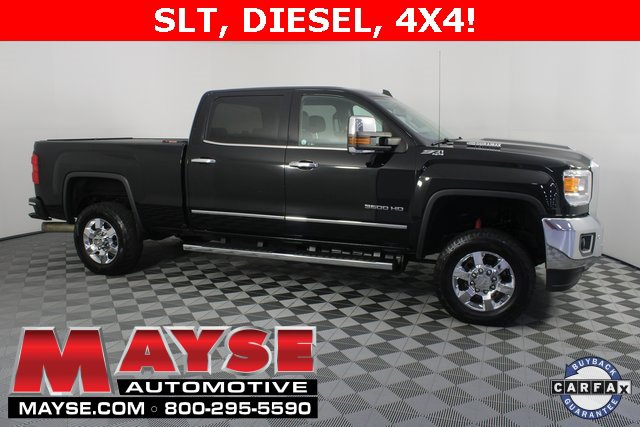 Used 2018 GMC Sierra 3500 SLT w/ Duramax Plus Package