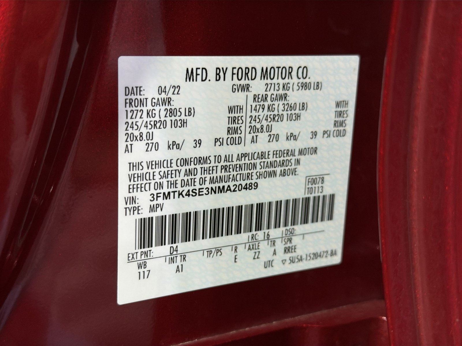 Used 2022 Ford Mustang Mach-E GT AWD/4WD image 39