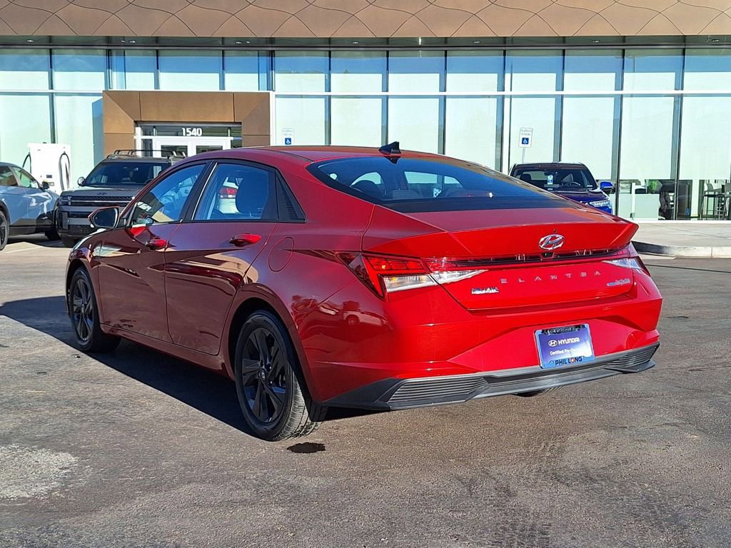 Certified 2022 Hyundai Elantra Blue image 5