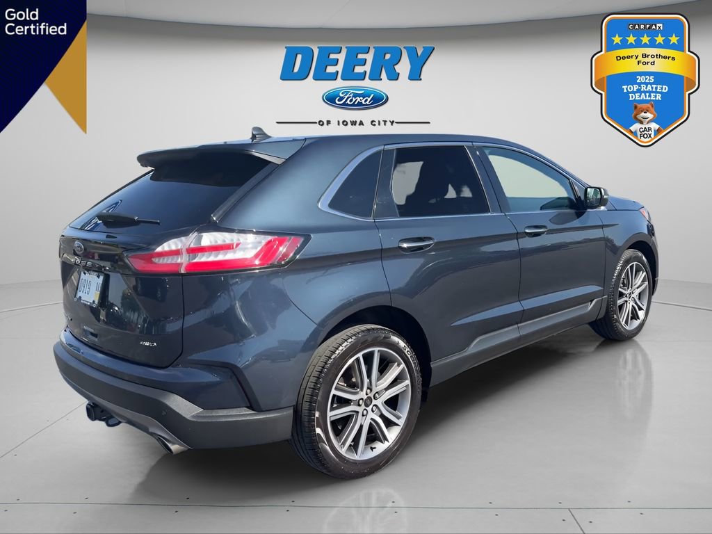 Certified 2024 Ford Edge Titanium w/ Equipment Group 301A AWD/4WD image 7