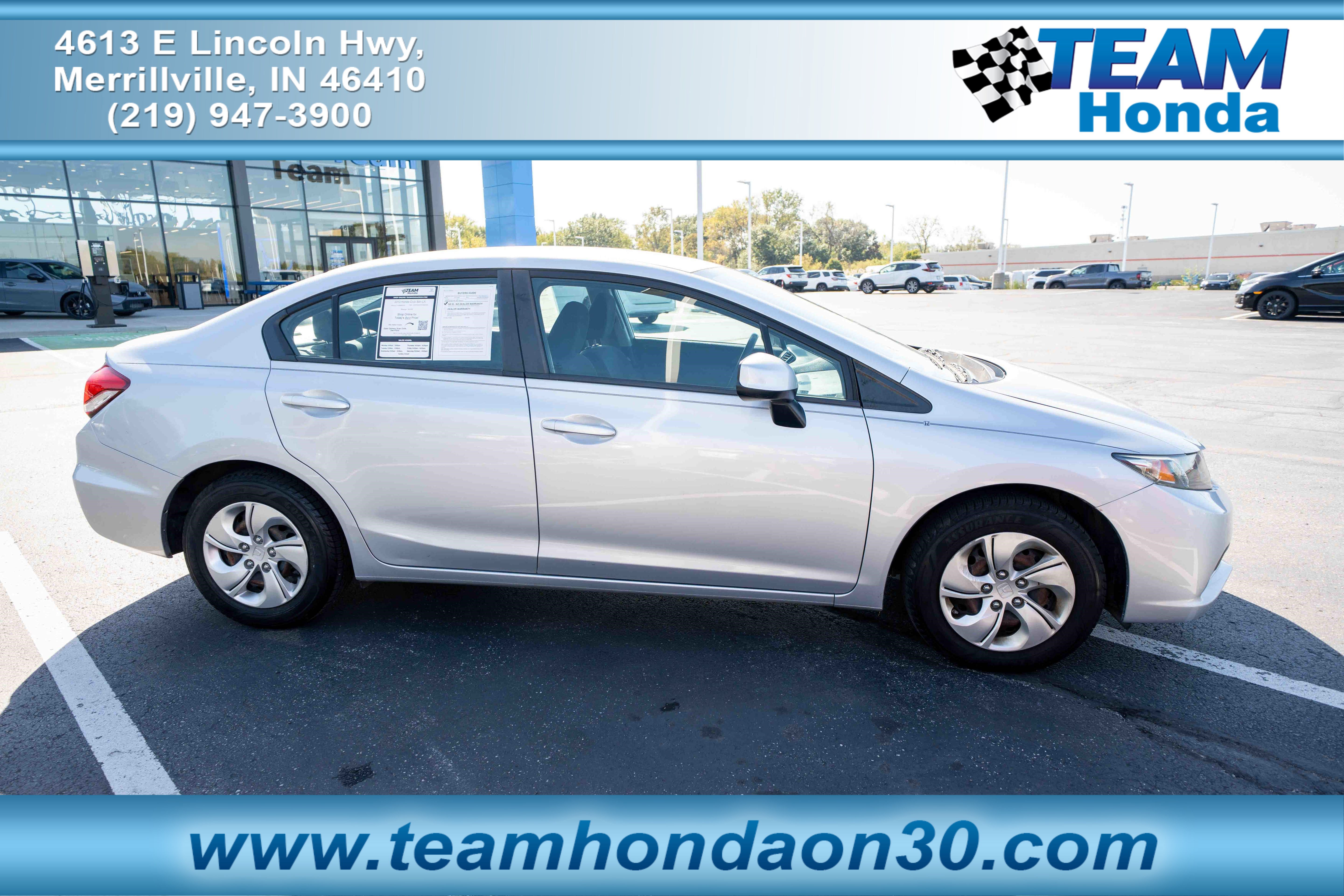 Used 2013 Honda Civic LX