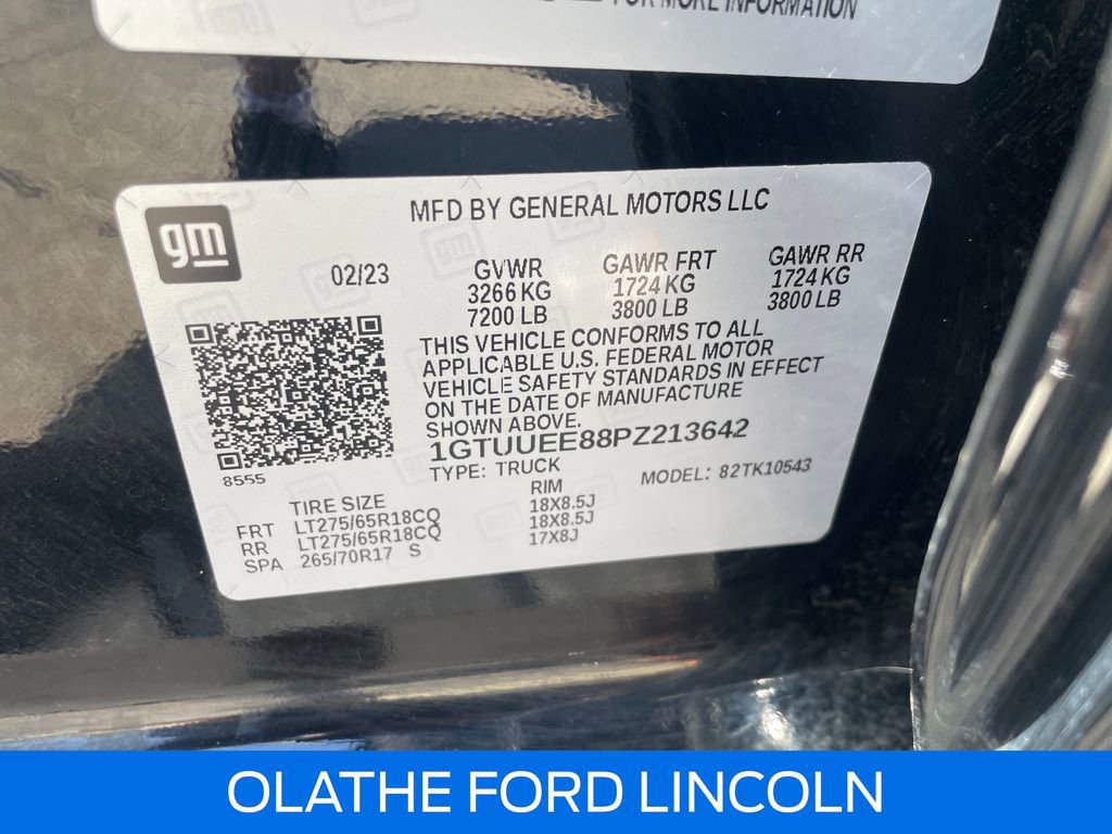 Used 2023 GMC Sierra 1500 AT4 w/ Technology Package image 26