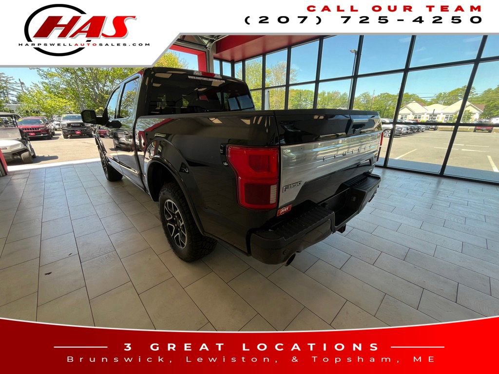 Used 2020 Ford F150 Limited w/ Trailer Tow Package AWD/4WD image 3