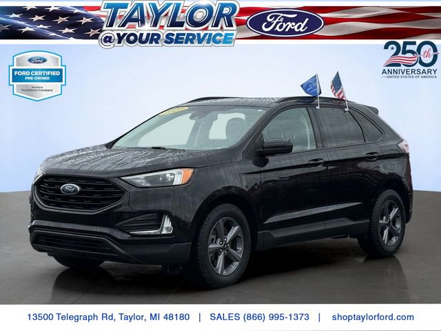 Certified 2023 Ford Edge SEL w/ Sport Appearance Package AWD/4WD image 1