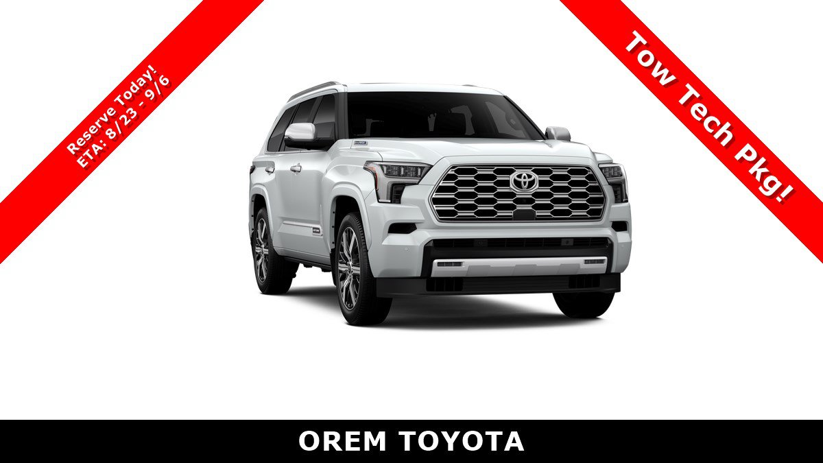New 2026 Toyota Sequoia Capstone AWD/4WD image 16
