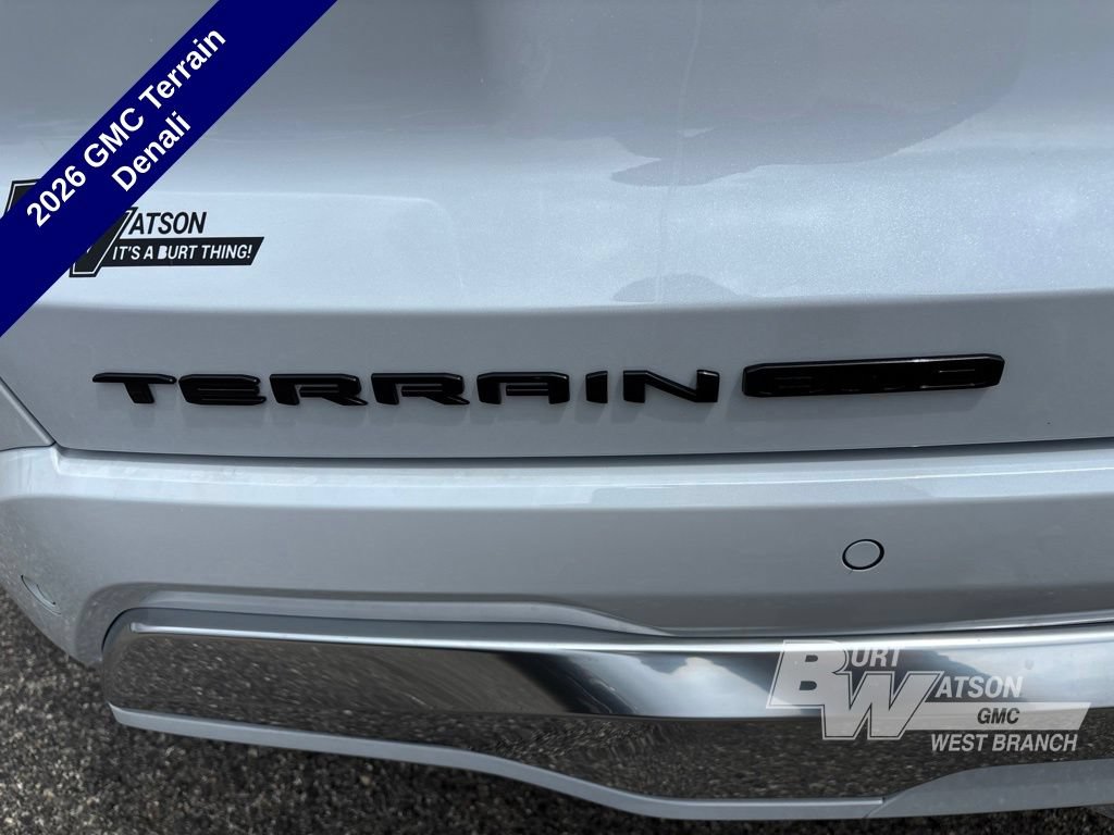 New 2026 GMC Terrain Denali w/ LPO, Black Badging Package AWD/4WD image 16