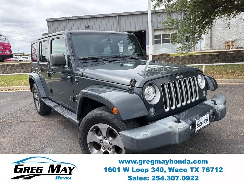 Used 2018 Jeep Wrangler Unlimited Sahara w/ Max Tow Package image 1