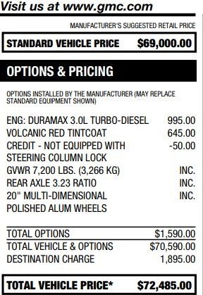 Used 2023 GMC Sierra 1500 Denali image 2