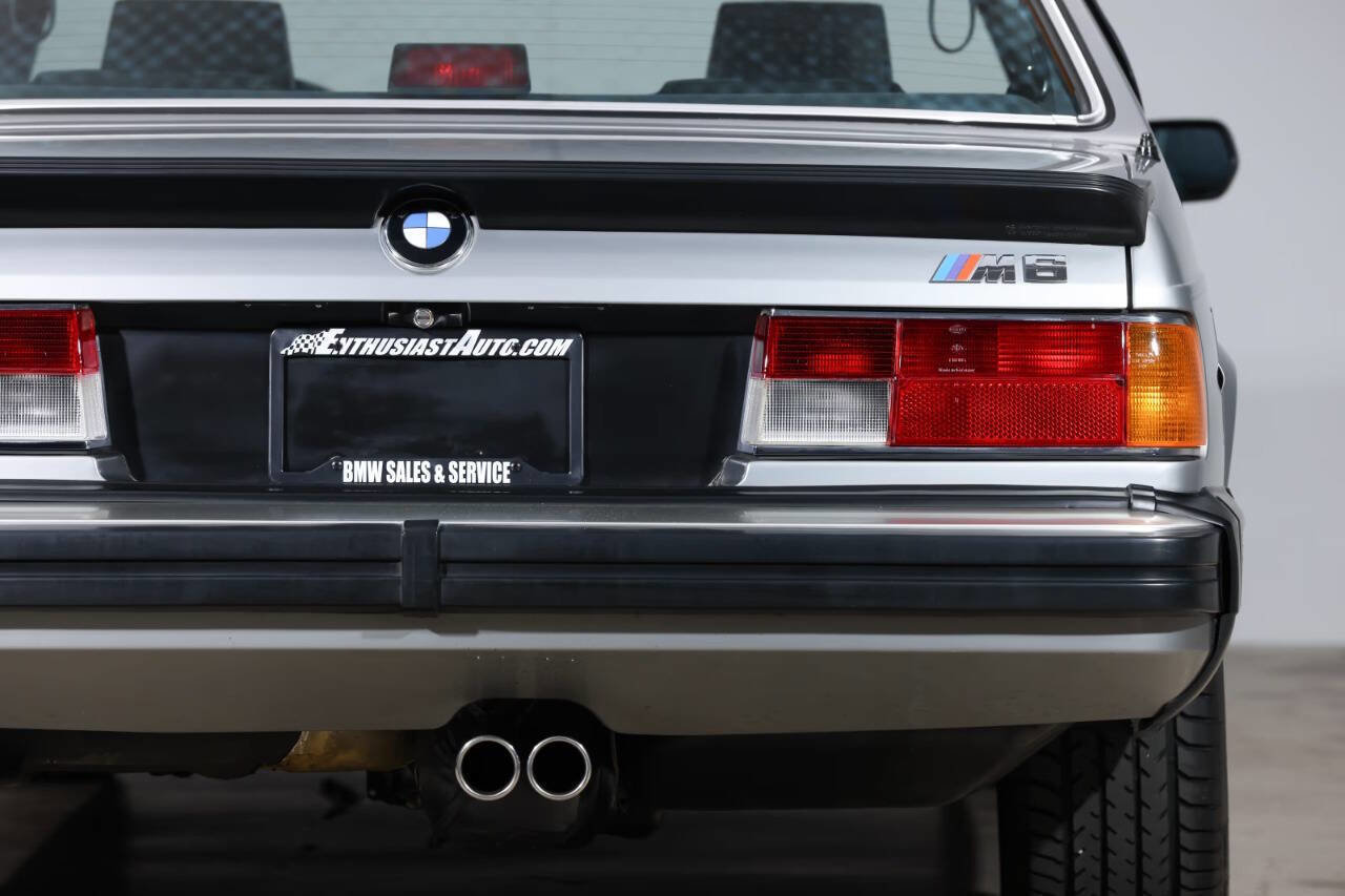 Used 1987 BMW M6 Coupe image 25