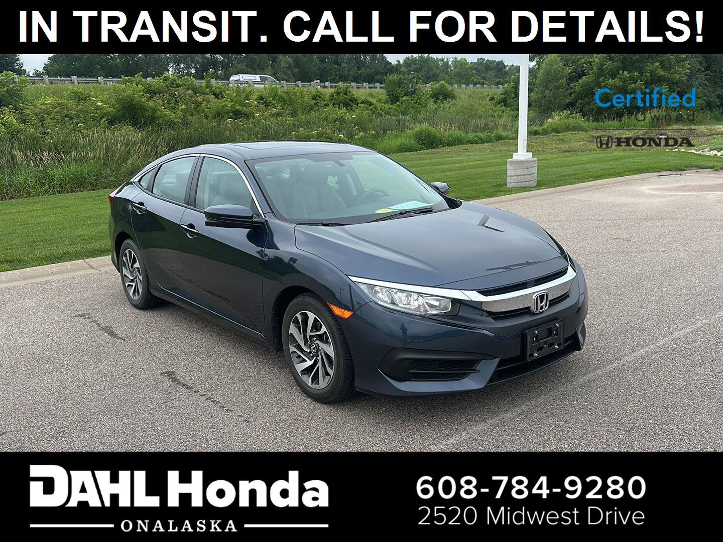 Used 2016 Honda Civic EX