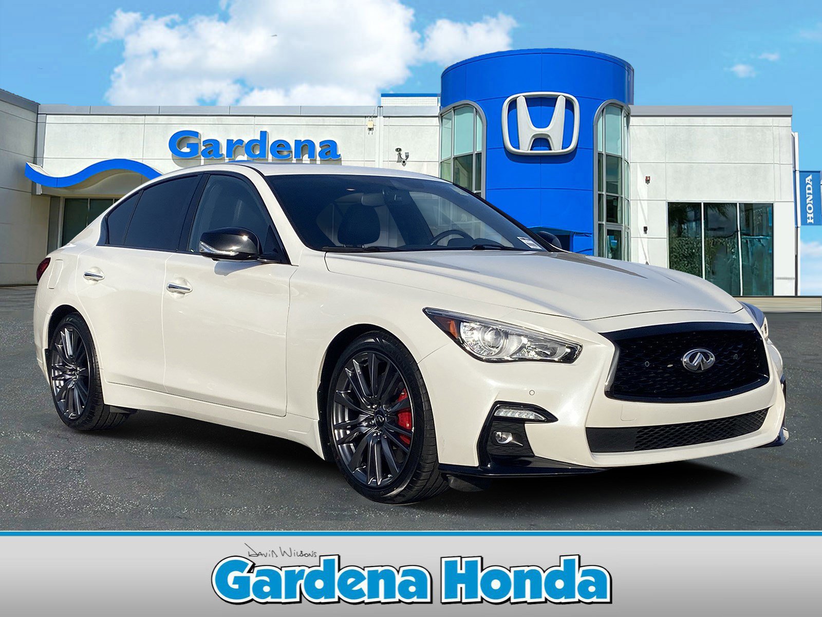 Used 2021 INFINITI Q50 Red Sport 400 w/ Proactive Package