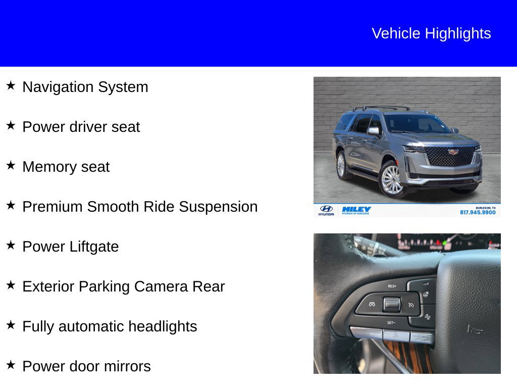 Used 2023 Cadillac Escalade ESV Luxury RWD image 9