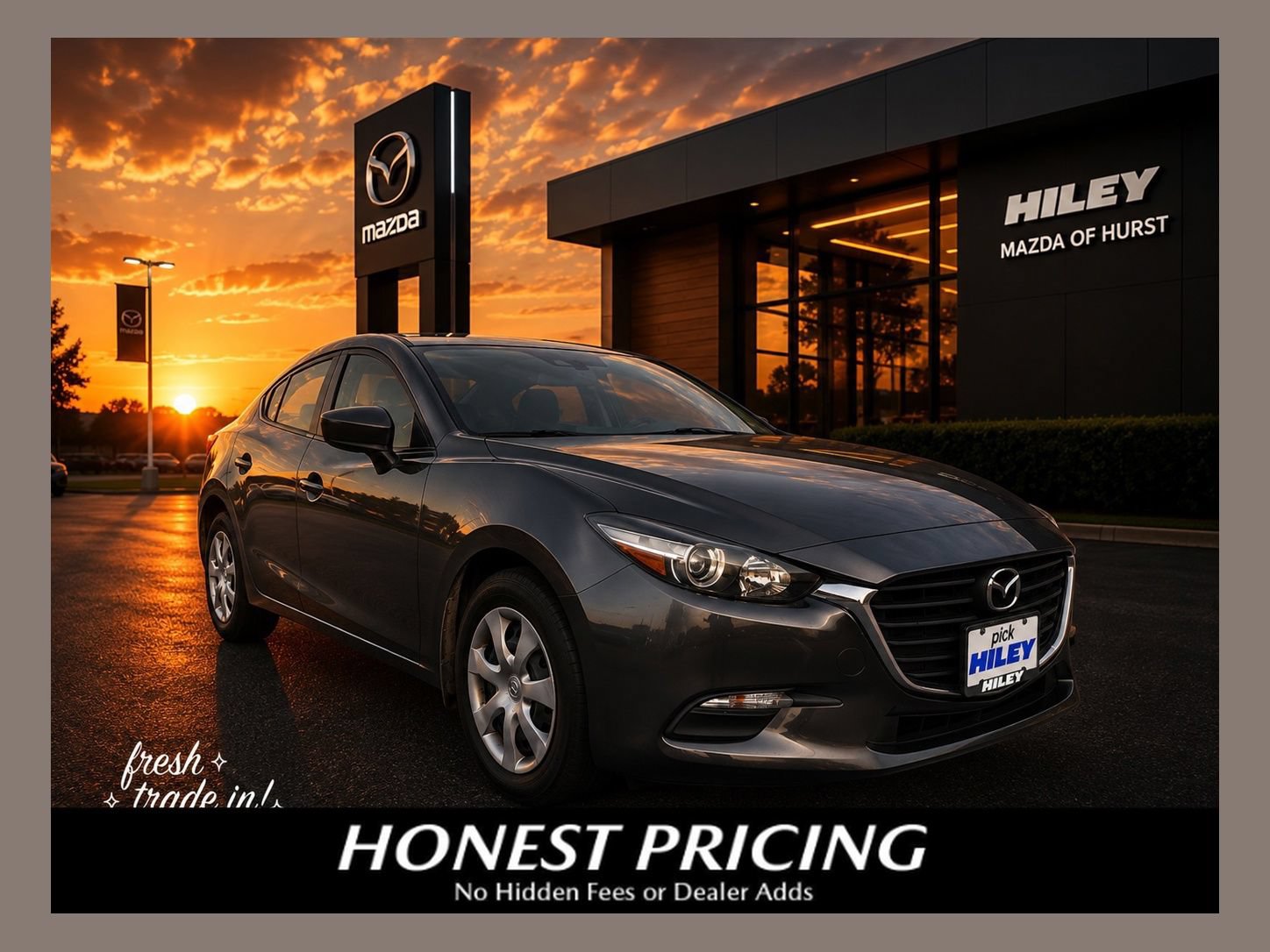 Used 2018 MAZDA MAZDA3 Sport FWD image 1