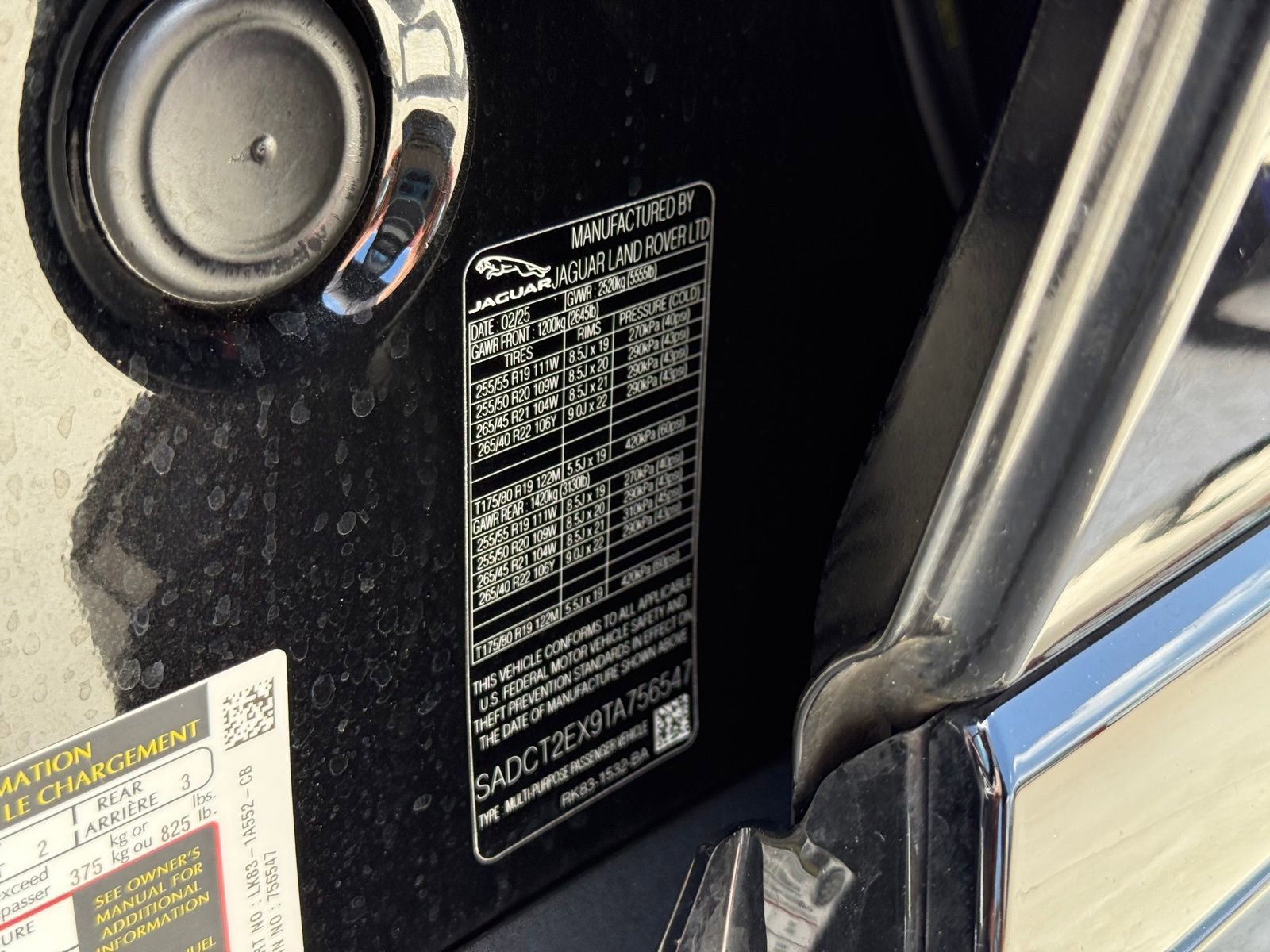 Used 2026 Jaguar F-PACE R-Dynamic S image 33