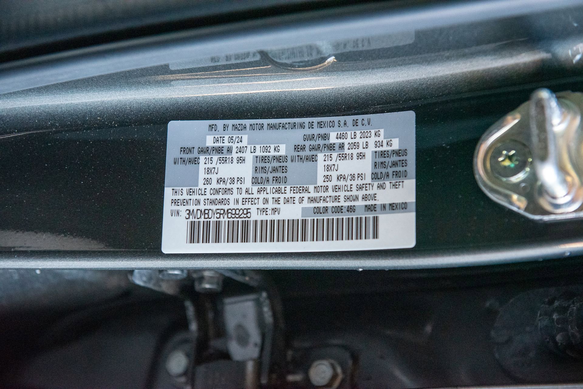 New 2024 MAZDA CX-30 2.5 Turbo w/ Premium Package image 35