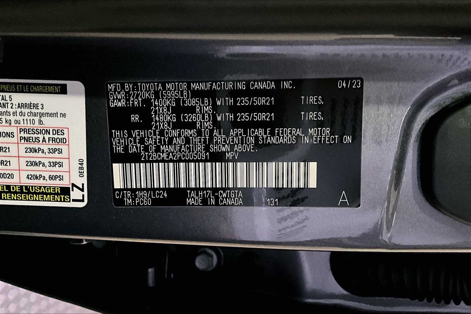Certified 2023 Lexus RX 500h F Sport w/ Accessory Package (2T) AWD/4WD image 65
