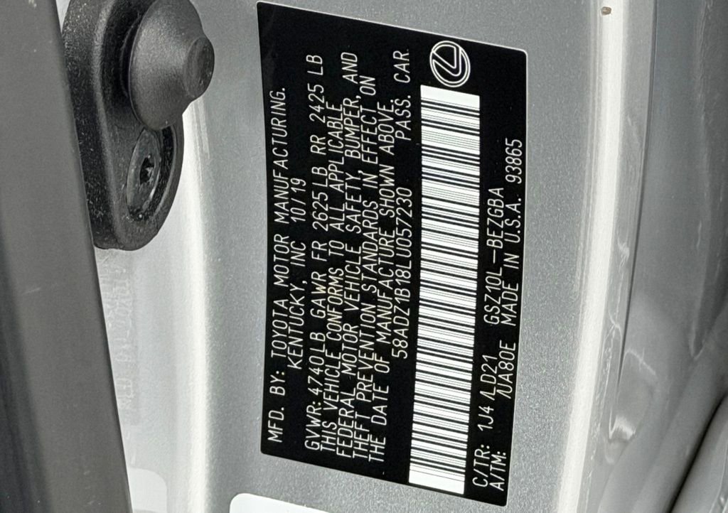 Used 2020 Lexus ES 350 w/ Premium Package image 31