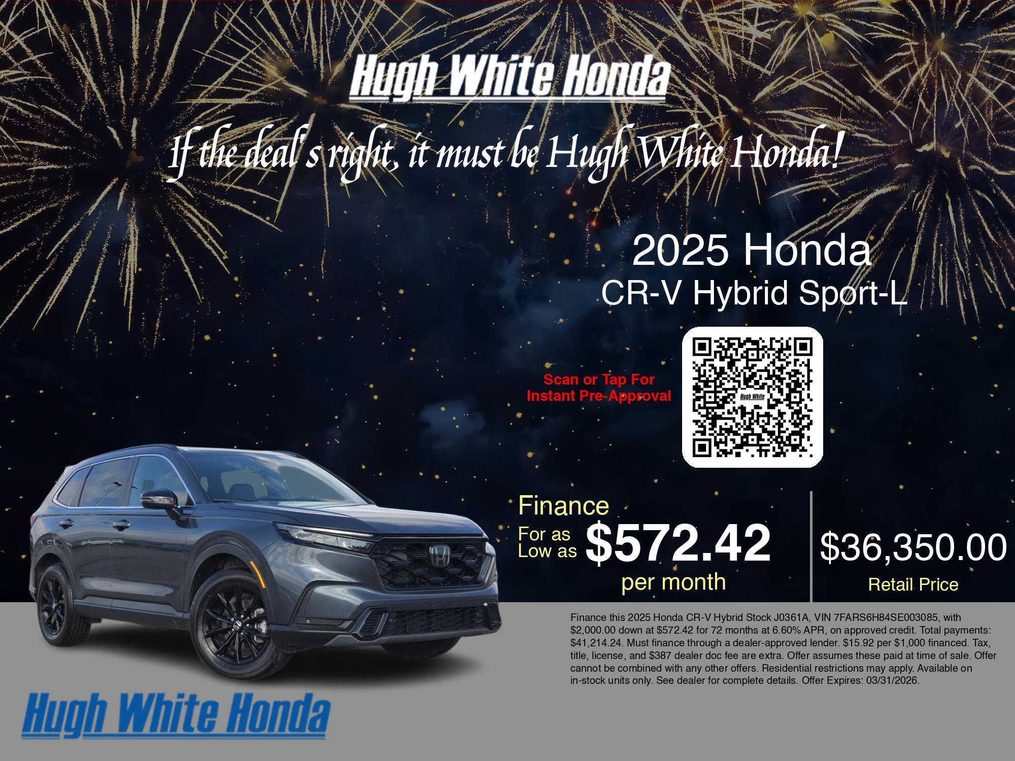 Used 2025 Honda CR-V Sport-L image 3