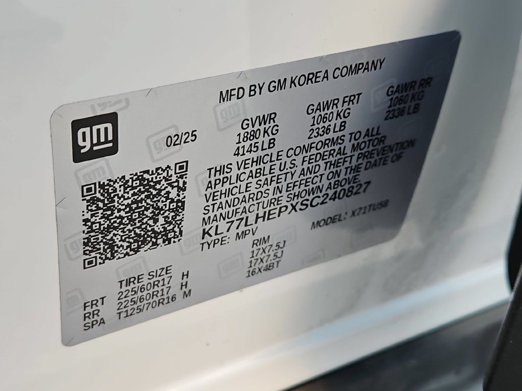 Used 2025 Chevrolet Trax LT w/ LT Convenience Package FWD image 33