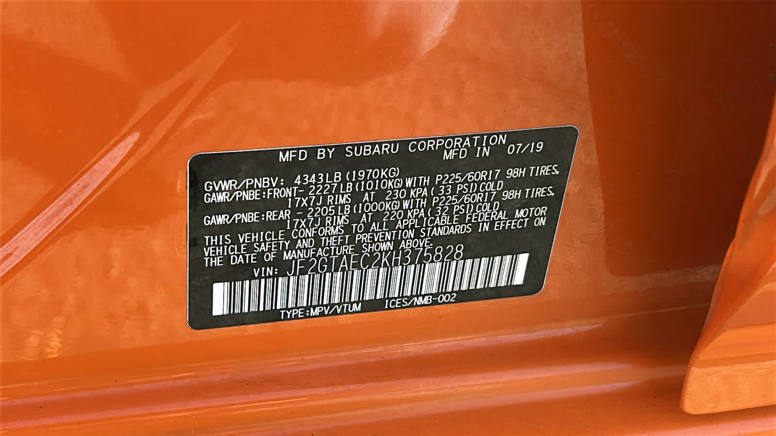 Used 2019 Subaru Crosstrek 2.0i Premium AWD/4WD image 30