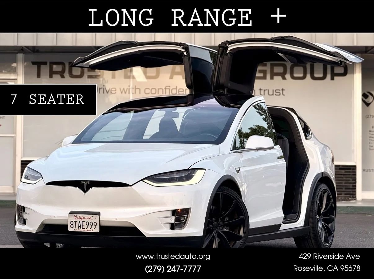 Used 2020 Tesla Model X Long Range AWD/4WD image 1