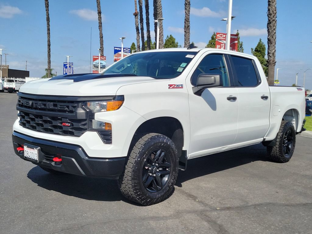 Used 2023 Chevrolet Silverado 1500 Custom Trail Boss w/ LPO, Dark Essentials Package AWD/4WD image 29