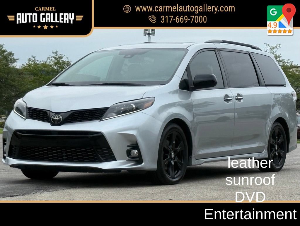 Used 2020 Toyota Sienna SE Premium w/ Nightshade Edition FWD image 1