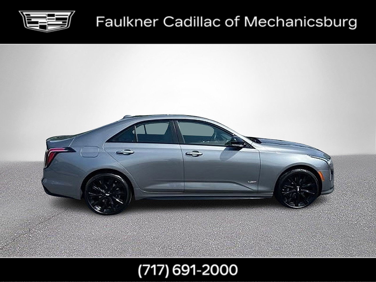 Used 2022 Cadillac CT4 V w/ LPO, ONYX Package AWD/4WD image 4