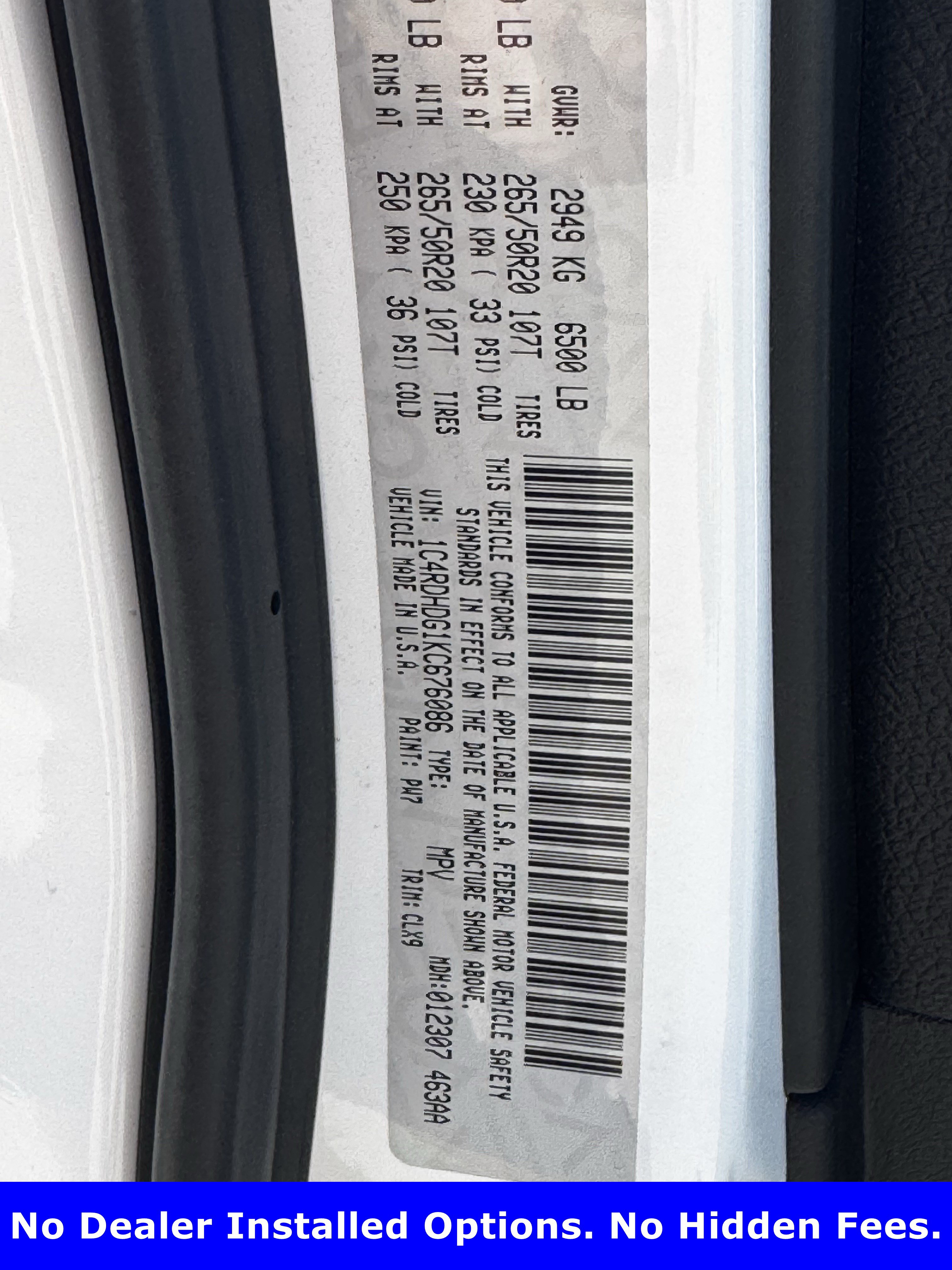 Used 2019 Dodge Durango GT w/ Blacktop Package RWD image 28