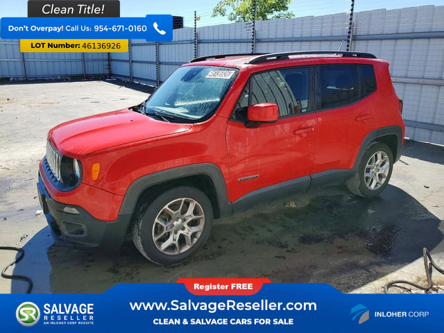 Used 2015 Jeep Renegade Latitude FWD image 1