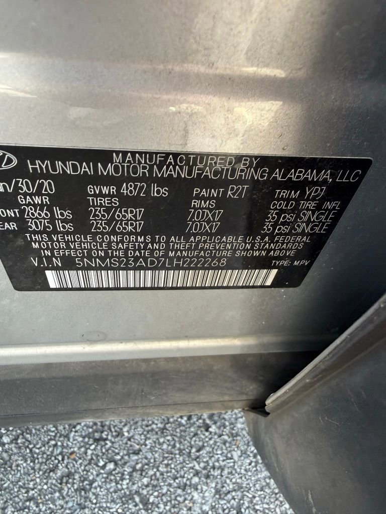 Used 2020 Hyundai Santa Fe SE image 5