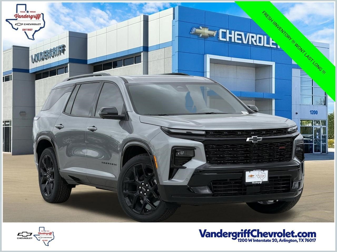 New 2026 Chevrolet Traverse RS FWD video 1