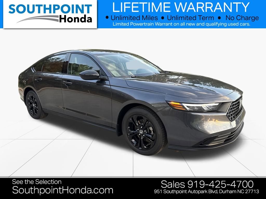 New 2025 Honda Accord SE