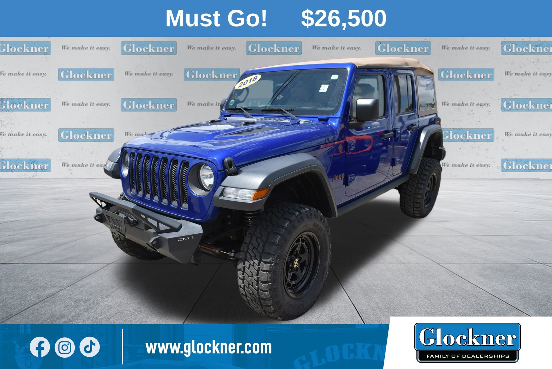 Used 2018 Jeep Wrangler Unlimited Rubicon AWD/4WD image 1