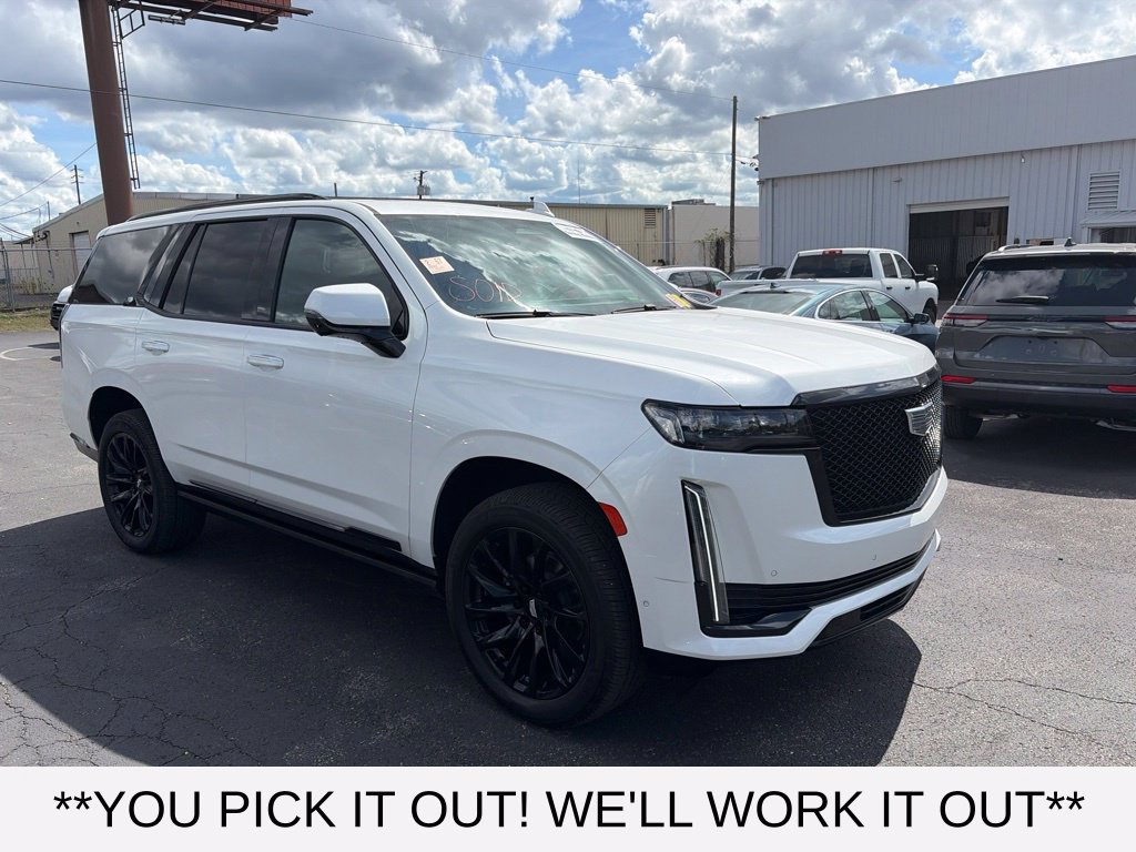 Used 2022 Cadillac Escalade Sport Platinum w/ LPO, ONYX Package AWD/4WD 360° Tour