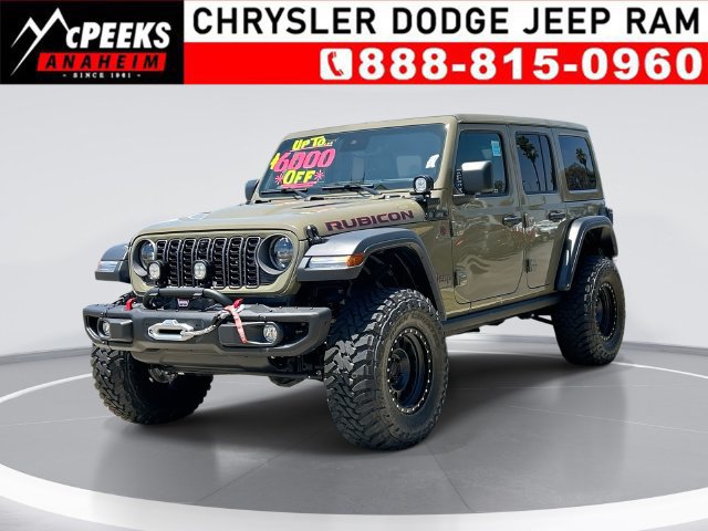 New 2025 Jeep Wrangler Unlimited Rubicon w/ Safety Group AWD/4WD 360° Tour