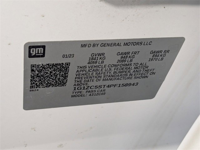 Certified 2023 Chevrolet Malibu LS w/ Driver Confidence Package image 33