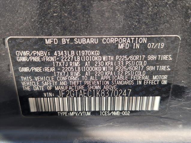 Used 2019 Subaru Crosstrek 2.0i Premium w/ Eyesight System image 26