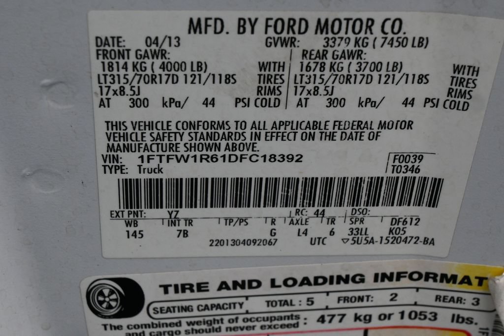 Used 2013 Ford F150 Raptor w/ Luxury Equipment Group AWD/4WD image 19