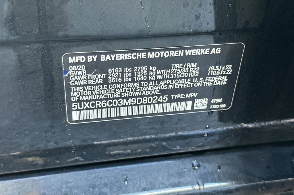 Used 2021 BMW X5 xDrive40i w/ M Sport Package image 36