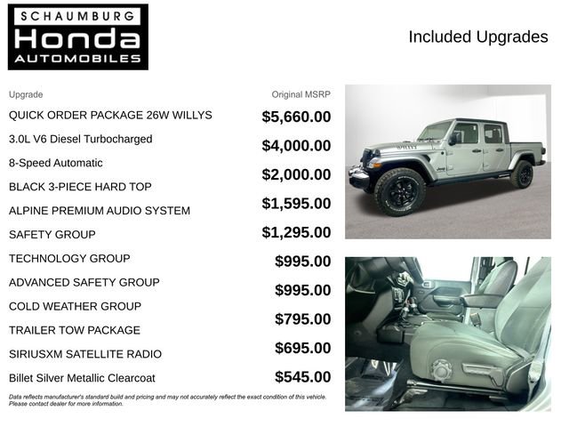 Used 2021 Jeep Gladiator Willys image 4