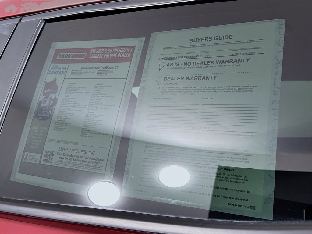 Used 2023 Chevrolet TrailBlazer LT image 13