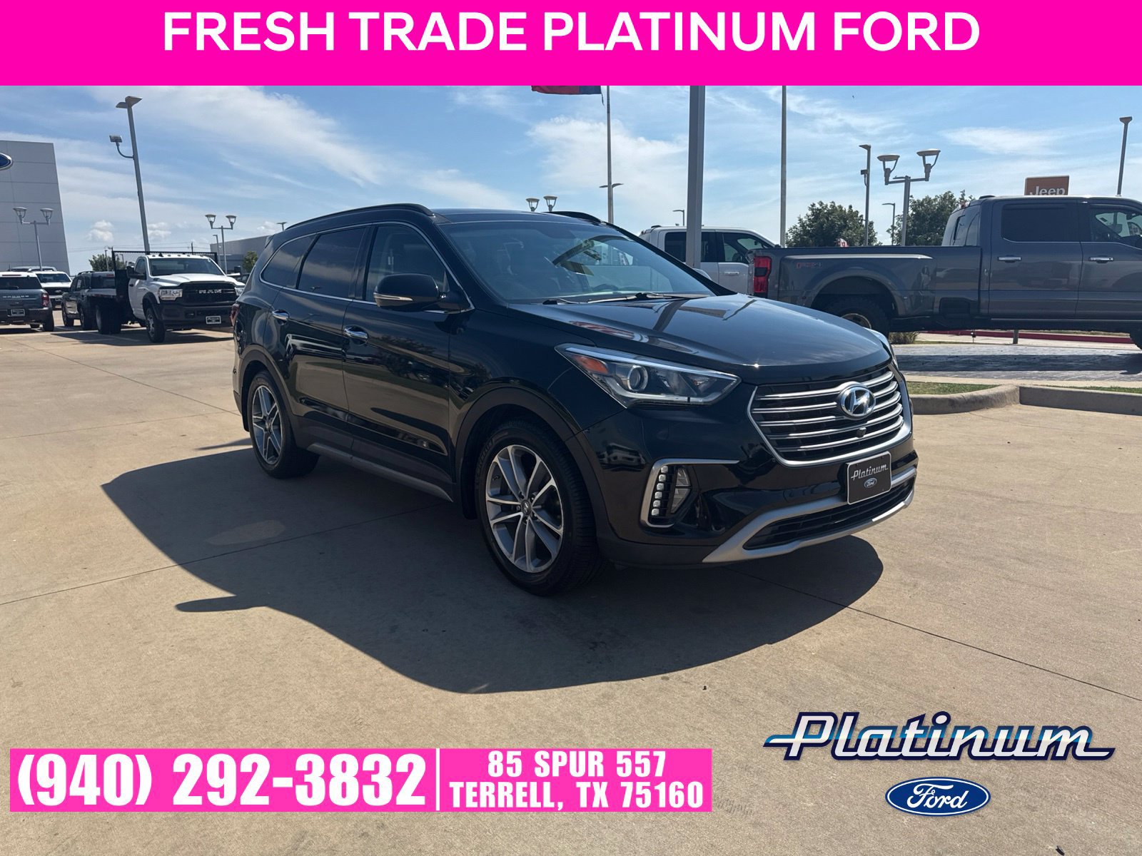 Used 2017 Hyundai Santa Fe Limited w/ Cargo Package AWD/4WD image 8